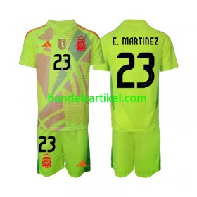 Argentinien Emiliano Martinez 23 Torwart Kinder Auswärts Trikotsatz 2024 Kurzarm